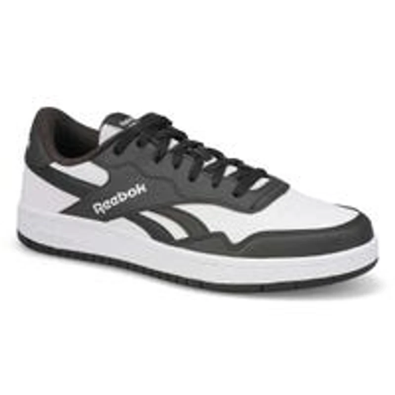 Baskets  lacets BB 1000, blanc/blanc/noir, hommes