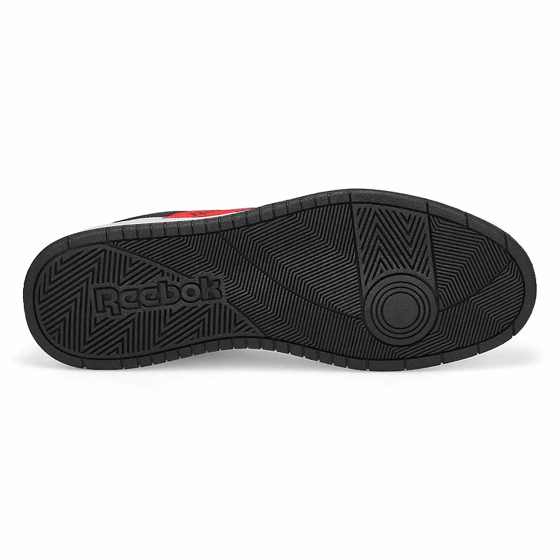 Men's BB 1000 Lace Up Sneaker - White/White/Black