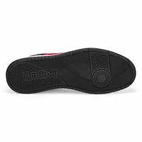 Men's BB 1000 Lace Up Sneaker - White/White/Black