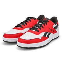 Men's BB 1000 Lace Up Sneaker - White/White/Black