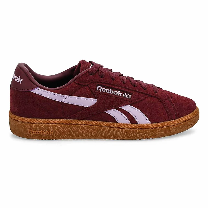 Baskets à lacets CLUB C GROUNDS UK, cerise noire/l