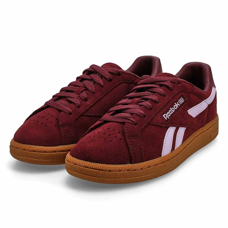 Baskets à lacets CLUB C GROUNDS UK, cerise noire/l