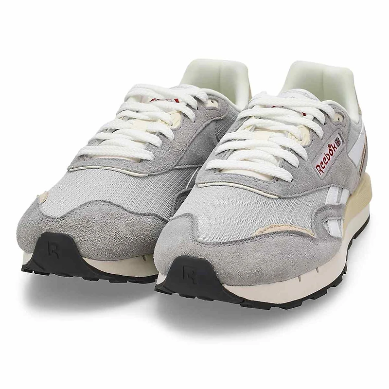 Men's Classic Nylon 89 Lace Up Sneaker- Grey1/Grey