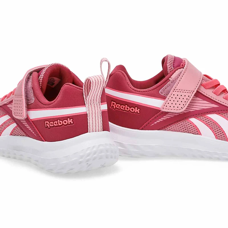 Girls'  Rush Runner Lace Up Sneaker - Frosted Berr