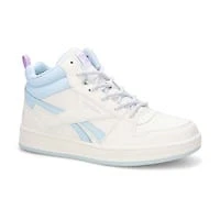 Baskets à lacets PRIME MID 2.0, blanc/bleu verre/l