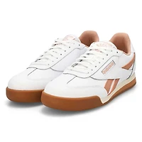Women's Campio XT Lace Up Sneaker - White/Pink Cla