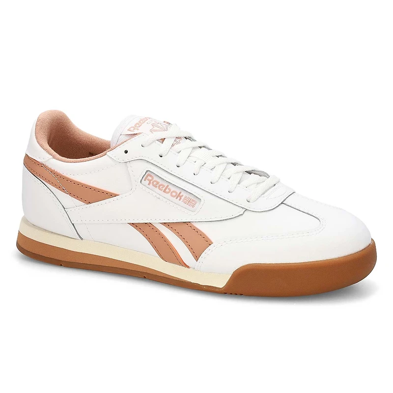Women's Campio XT Lace Up Sneaker - White/Pink Cla