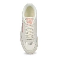 Baskets  lacets CLUB C 85 VINTAGE DAISIES, craie/