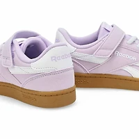 Girls Smash Edge Lace Up Sneaker - Digital Gleam/W