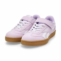 Girls Smash Edge Lace Up Sneaker - Digital Gleam/W