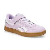 Girls Smash Edge Lace Up Sneaker - Digital Gleam/W