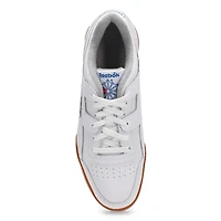 Baskets WORKOUT PLUS, blanc/rsine, hommes