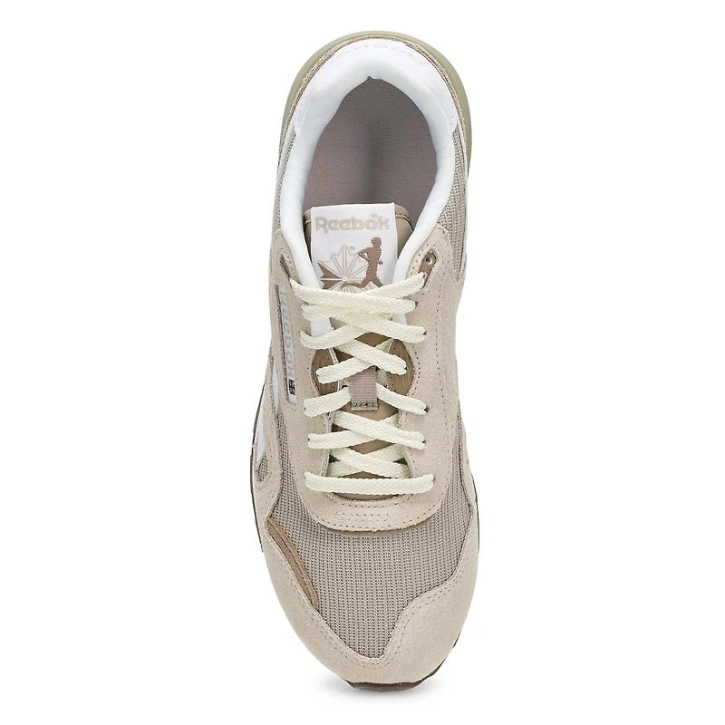 Men's Classic Nylon 89 Lace Up Sneaker- Grey1/Grey