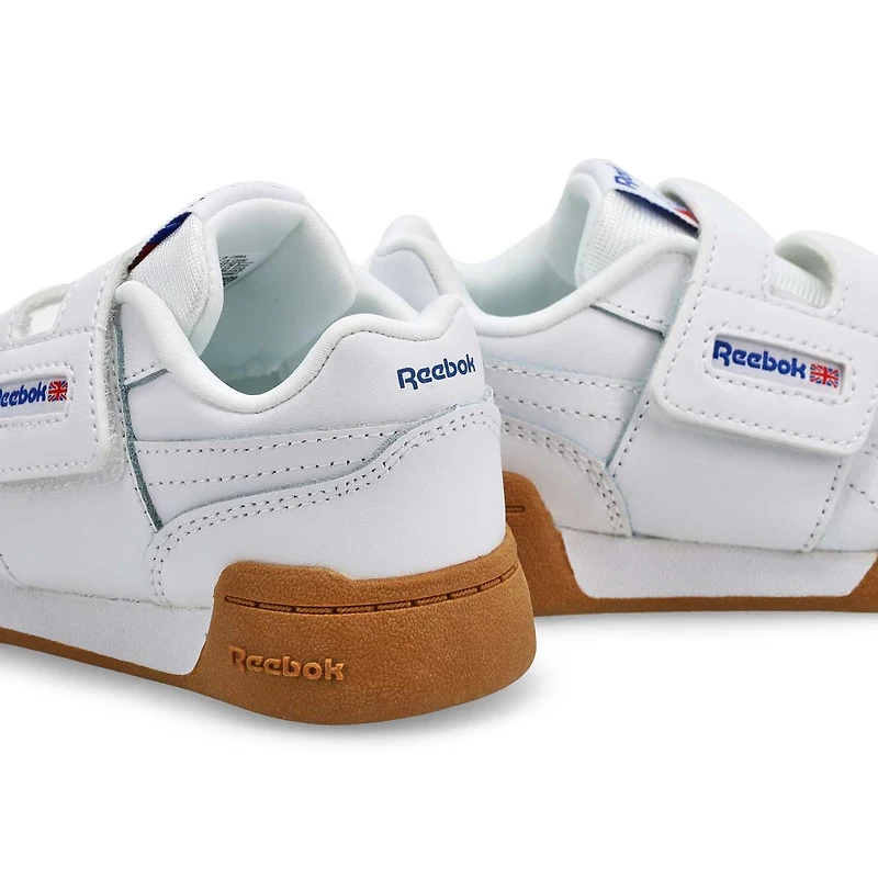 Infants' Workout Plus Sneaker - White/Vector Blue