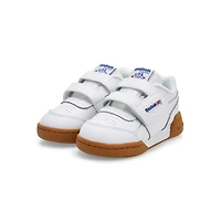 Infants'  Workout Plus Sneaker - White/Vector Blue