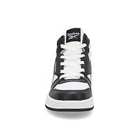 Girls'  Prime Mid 2.0 Lace Up Sneaker - White/Glas