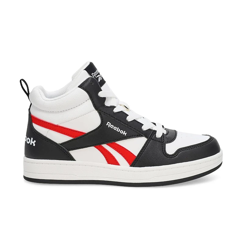 Girls'  Prime Mid 2.0 Lace Up Sneaker - White/Glas