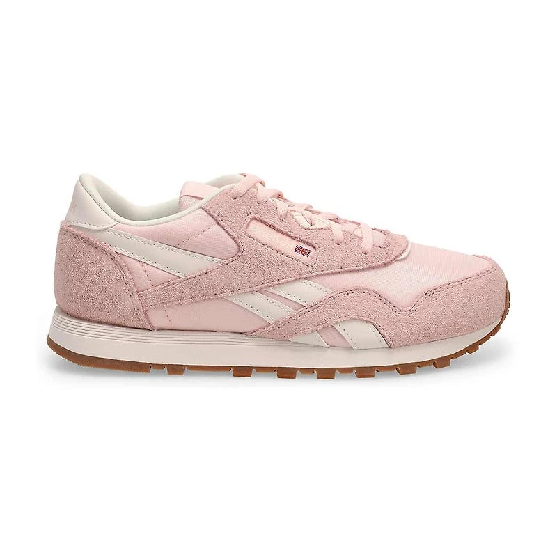 Girls'  Classic Nylon Sneaker - Pure Pink/Chalk/Ch