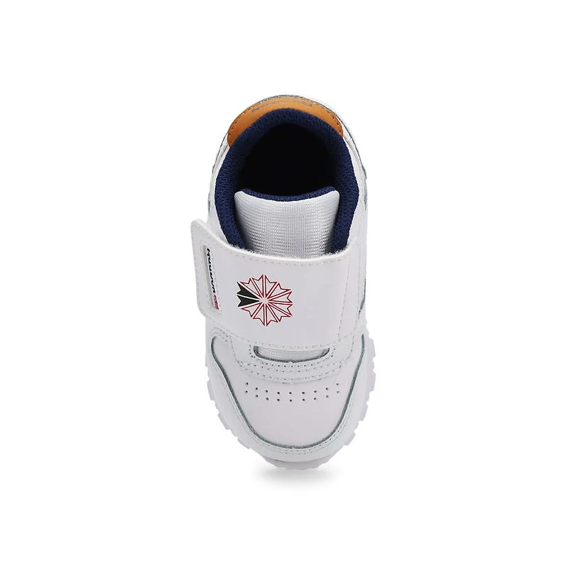 Infants' Classic Leather Sneaker - White/Vector Na