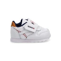Infants' Classic Leather Sneaker - White/Vector Na