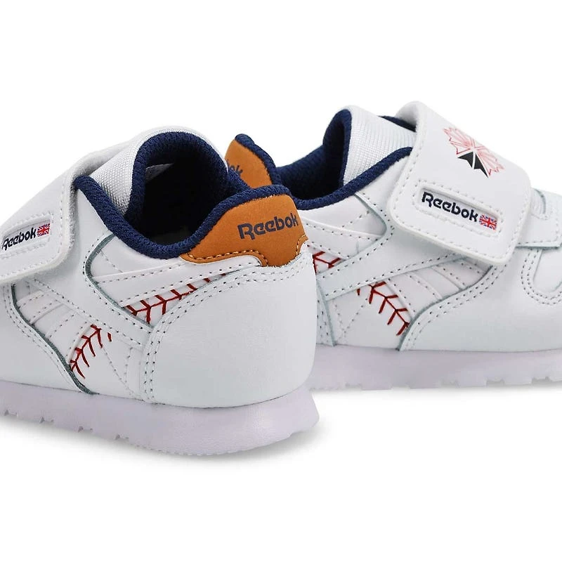 Infants' Classic Leather Sneaker - White/Vector Na