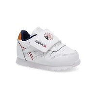 Infants' Classic Leather Sneaker - White/Vector Na