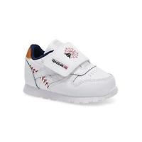 Infants' Classic Leather Sneaker - White/Vector Na