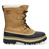 Men's Caribou Waterproof Winter Boot - buff