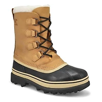 Men's Caribou Waterproof Winter Boot - buff