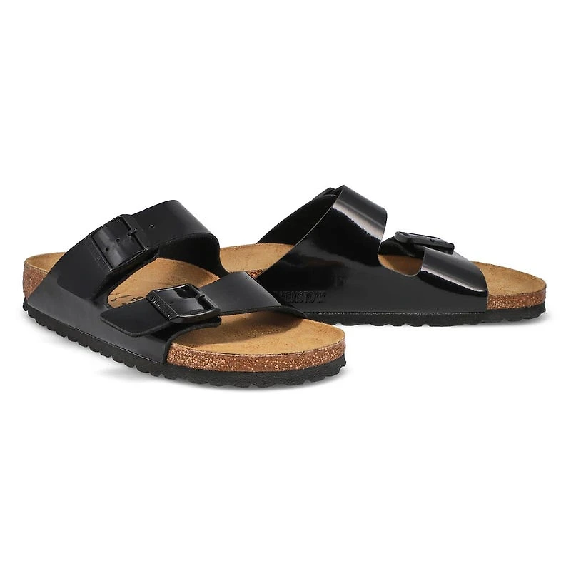Women's Arizona Birko-Flor 2 Strap Narrow Footbed