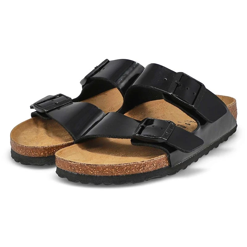 Women's Arizona Birko-Flor 2 Strap Narrow Footbed