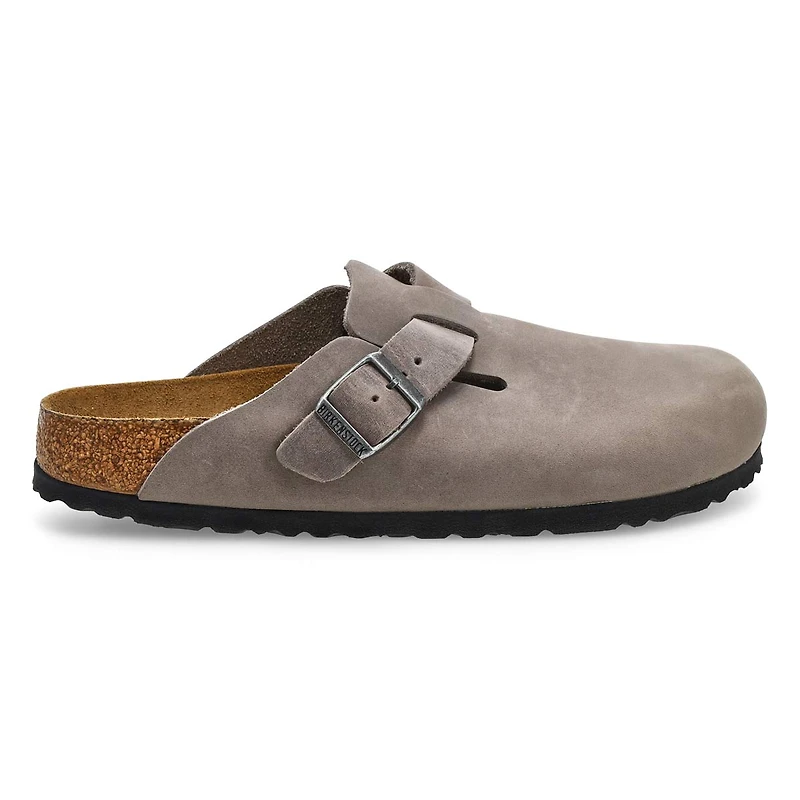 Men's Boston Soft Footbed Oiled Leather Narrow Clo