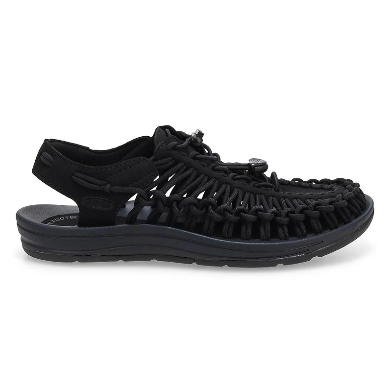 Men's Uneek 2 Cord Sandal  - Black/Black