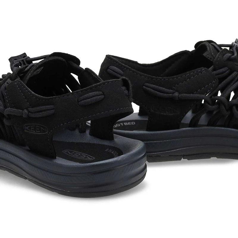 Men's Uneek 2 Cord Sandal  - Black/Black