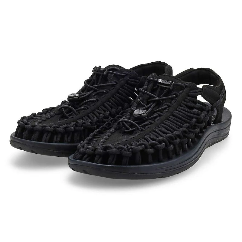Men's Uneek 2 Cord Sandal  - Black/Black