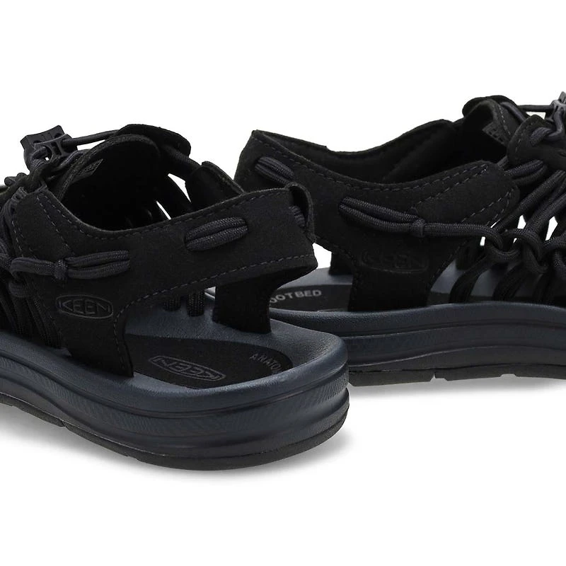 Women's Uneek 2 Cord Sandal - Black/Black
