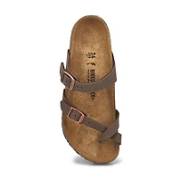 Girls' Mayari Birko-Flor Toe Sleeve Sandal - Mocha