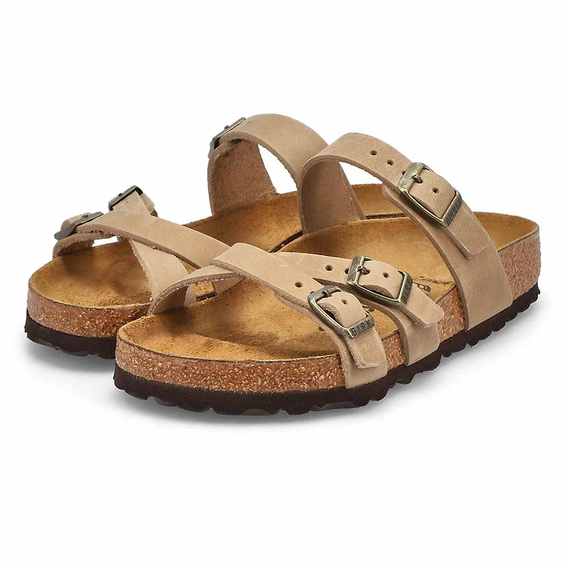 Women's Franca Oiled Leathers Sandal - Tobacco
