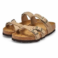 Women's Franca Oiled Leathers Sandal - Tobacco