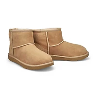 Girls' Classic Mini II Sheepskin Boot - Chestnut