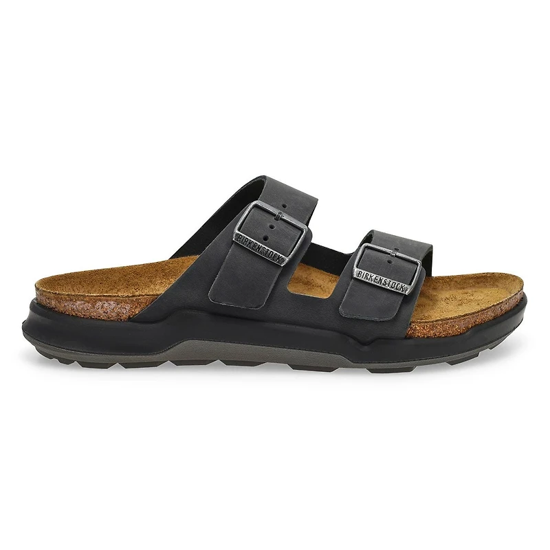 Sandale 2 brides en cuir huil ARIZONA RUGGED