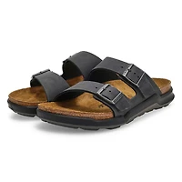 Men's Arizona Rugged Oiled Leather 2 Strap Sandal