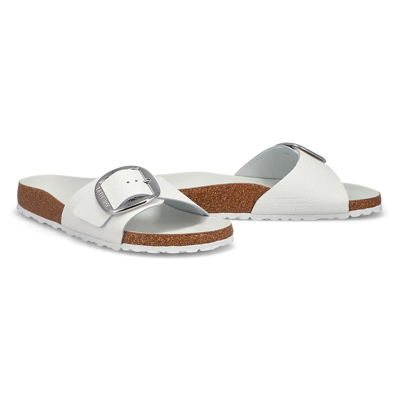 Women's Madrid Big Buckle 1 Strap Narrow Sandal