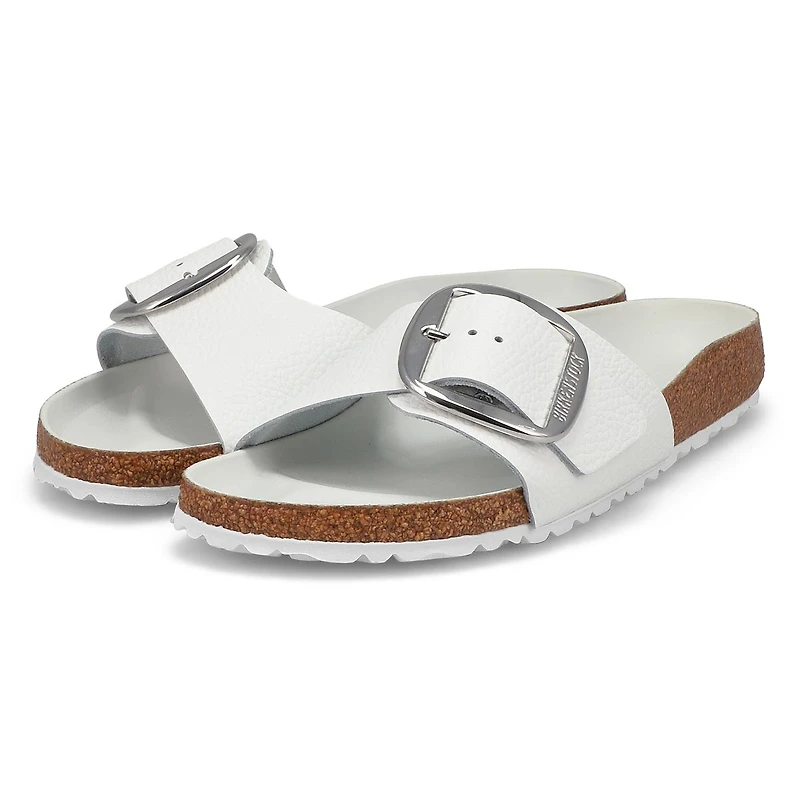 Women's Madrid Big Buckle 1 Strap Narrow Sandal