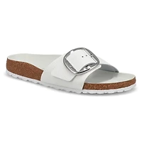 Women's Madrid Big Buckle 1 Strap Narrow Sandal
