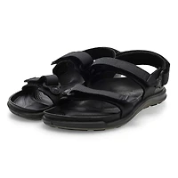 Sandale en Birko-Flor KALAHARI, noir Futura, femme