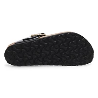 Women's Gizeh Big Buckle Oiled Leather Thong Sanda