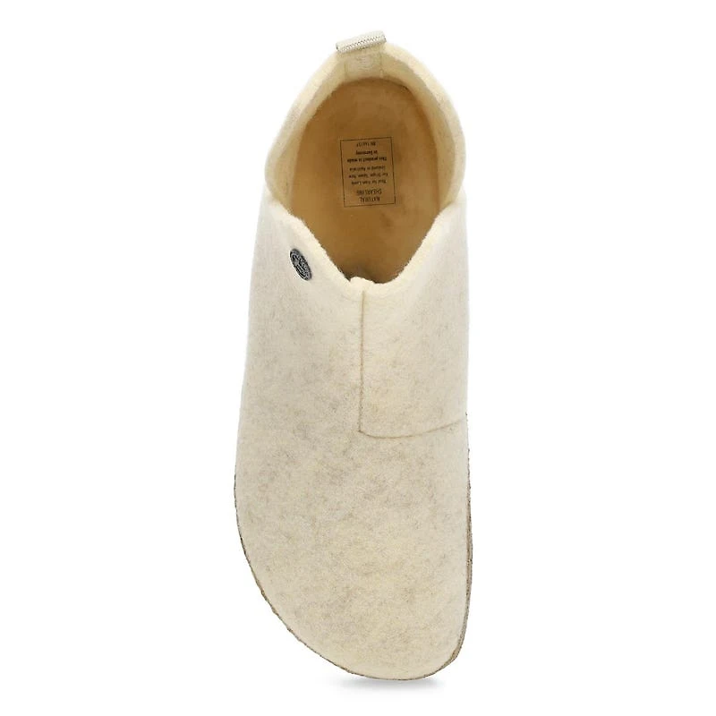 Women's Andermatt Shearling Narrow Slipper - Ecru