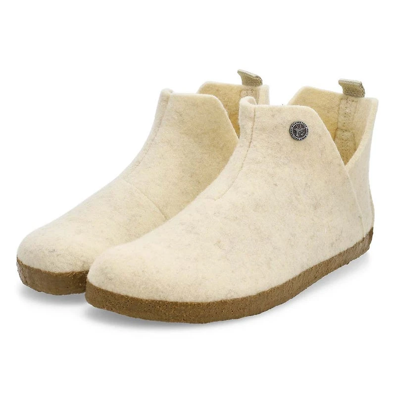 Women's Andermatt Shearling Narrow Slipper - Ecru