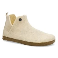 Women's  Andermatt Shearling Narrow Slipper - Ecru